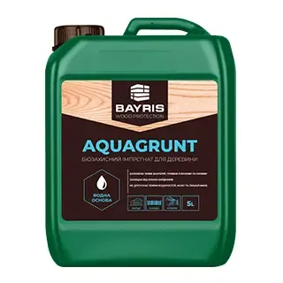 Биозащитный импрегнат для дерева AQUAGRUNT BAYRIS 5л