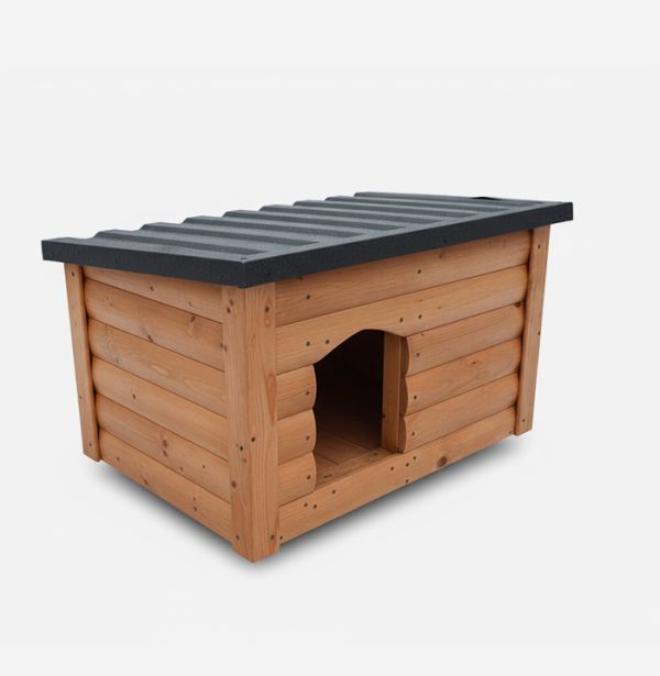 Будка для маленькой собаки не утеплена односкатная