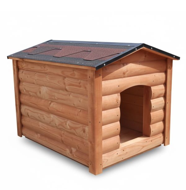Будка для великого собаки не утеплена класична