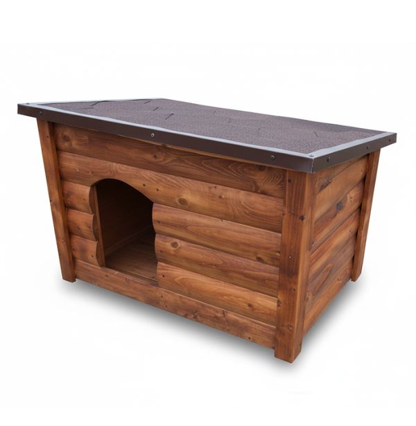 Будка для маленькой собаки утепленная односкатная