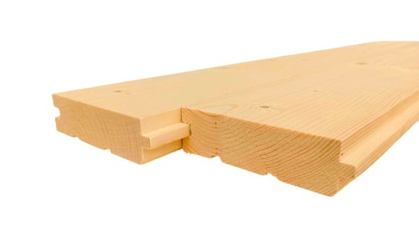 Доска напольная 35мм из дерева ель