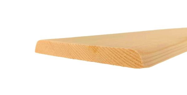 Наличник деревянный наличник 90мм гладкий ель 2,2м
