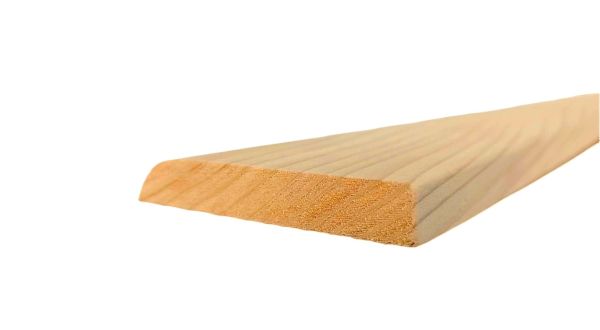 Наличники 70 мм из ели, гладкая торцевая.